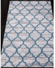 Ковер M012A - D.GREY SHRINK / L.BLUE HEATSET - Прямоугольник - коллекция Valentino