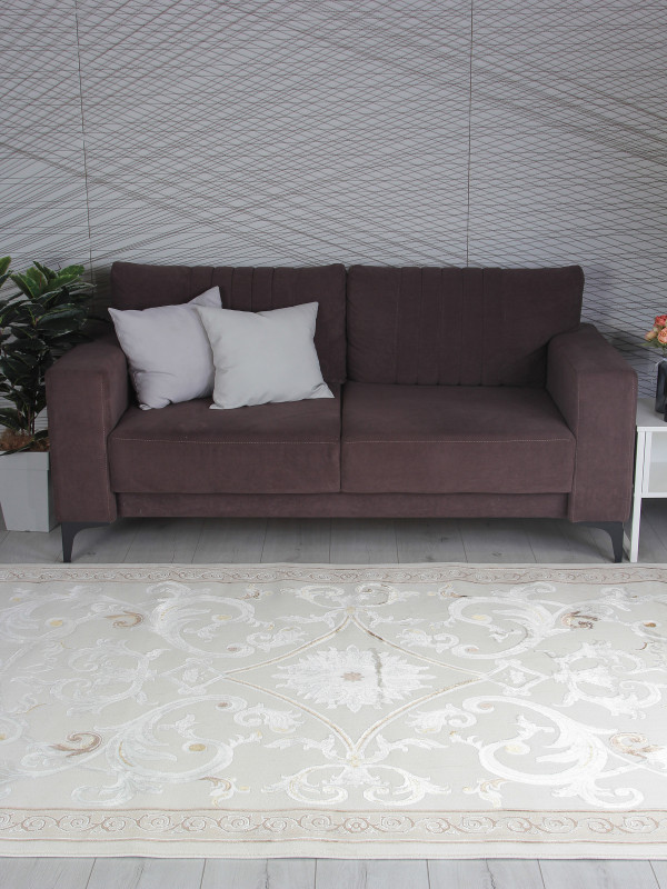 Ковер B269A - CREAM / CREAM FDY - Прямоугольник - коллекция ZARINA