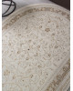 Ковер M101B - CREAM / CREAM - Овал - коллекция ZARINA