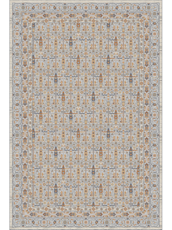 Ковер F598 - ORANGE - Прямоугольник - коллекция ZUMMA