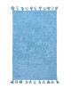 Хлопковый ковер Lillaland COLORFUL BLUE 120*180