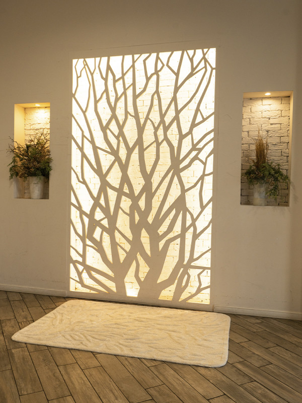 Хлопковый ковер Lillaland Sankofa natural 70*120