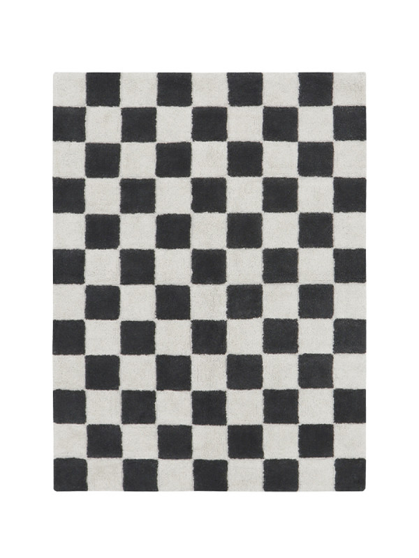Ковер Шахматы серый 90*130