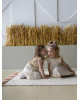 Хлопковый ковер Lillaland COLORFUL WHITE PINK 120*180