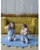 Хлопковый ковер Lillaland COLORFUL BLUE D140