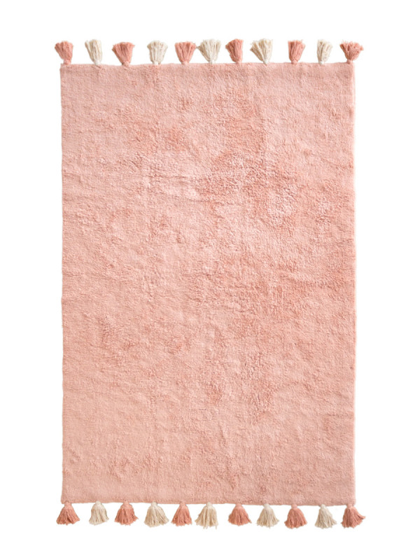 Хлопковый ковер Lillaland COLORFUL PINK 120*180