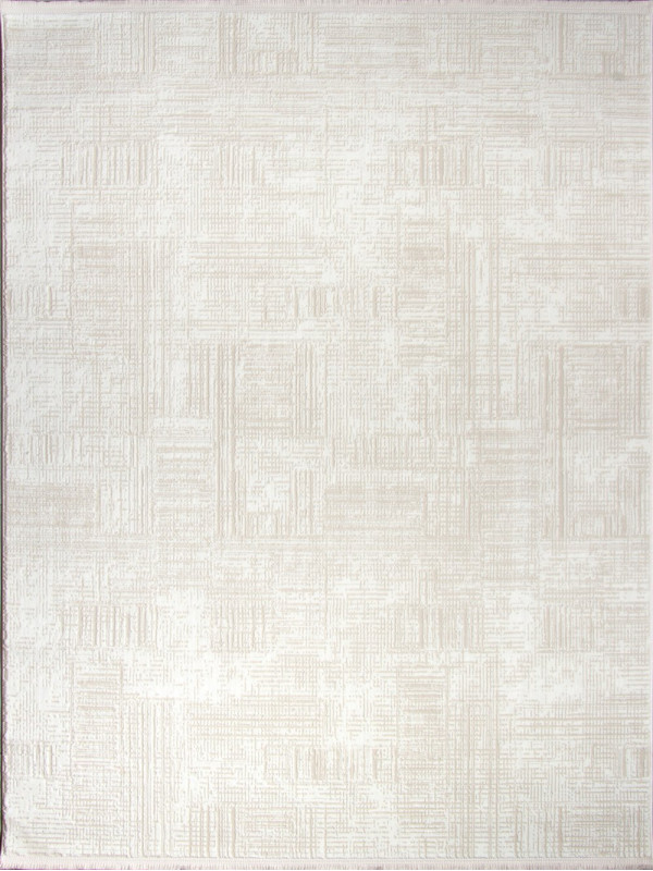 Ковер 00013B - BEIGE / WHITE - Прямоугольник - коллекция ADALIN