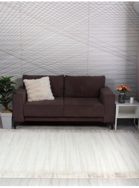 Ковер 00020B - D.BEIGE / WHITE - Прямоугольник - коллекция ADALIN 3x4 м