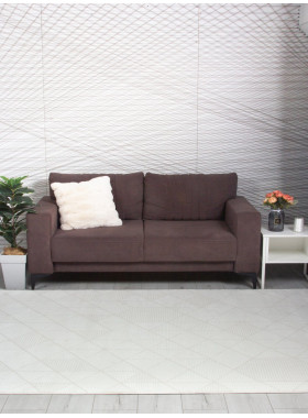 Ковер 00023A - BEIGE / WHITE - Прямоугольник - коллекция ADALIN 3x4 м
