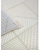 Ковер 00023A - BEIGE / WHITE - Прямоугольник - коллекция ADALIN