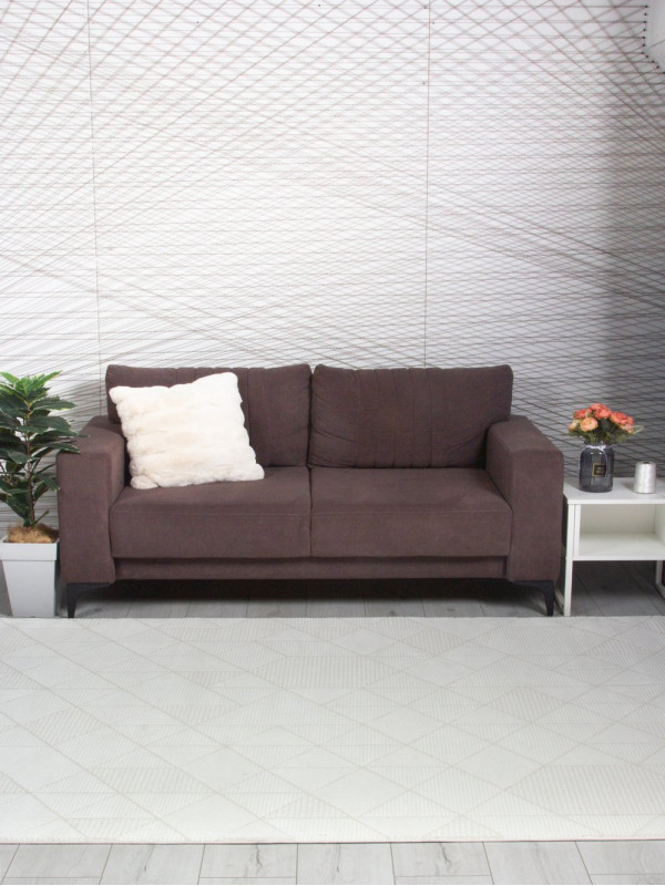 Ковер 00023A - BEIGE / WHITE - Прямоугольник - коллекция ADALIN