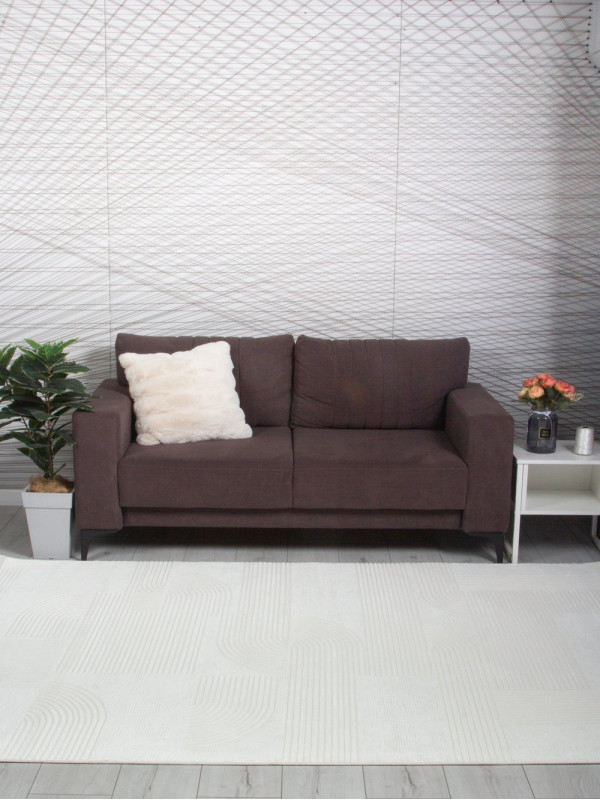 Ковер 00025A - CREAM / WHITE - Прямоугольник - коллекция ADALIN
