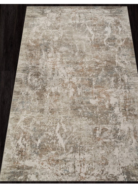 Ковер F445AF - BROWN / CREAM - Прямоугольник - коллекция AFINA 2x4 м