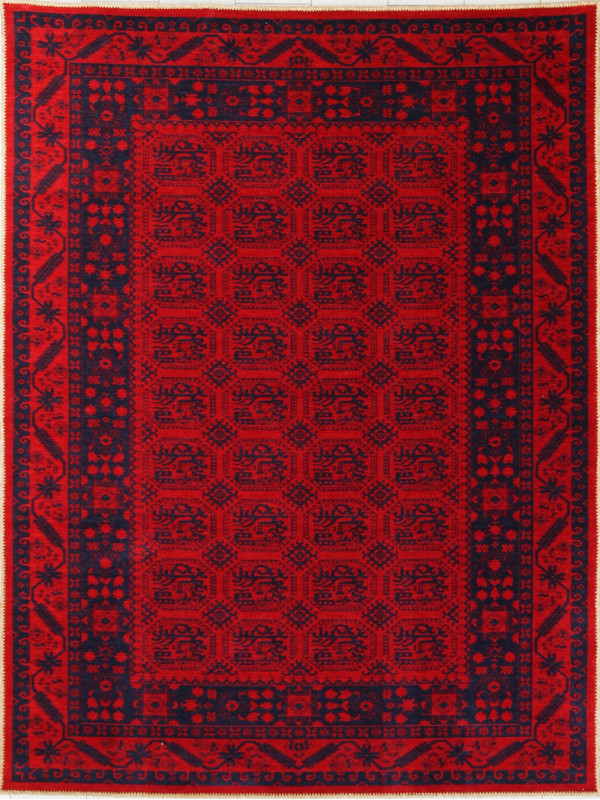Ковер HM1008A - RED - Прямоугольник - коллекция ALTAY