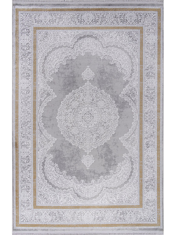 Ковер 26162A - GREY / WHITE - Прямоугольник - коллекция ANATOLIA