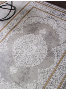 Ковер 26162A - GREY / WHITE - Прямоугольник - коллекция ANATOLIA 2x2,9 м