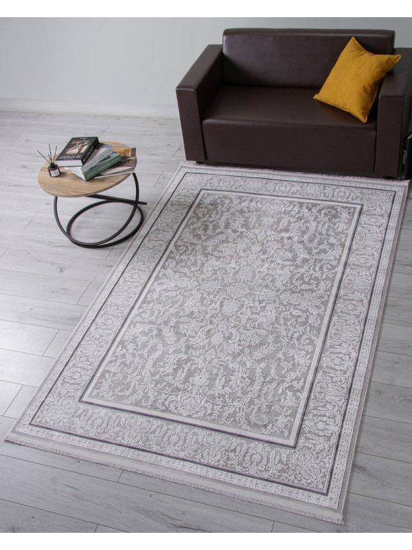 Ковер 32229A - GREY / WHITE - Прямоугольник - коллекция ANATOLIA
