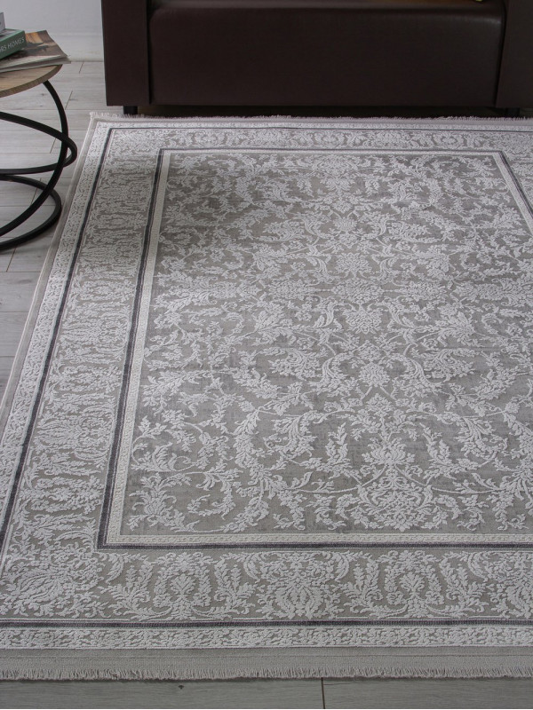 Ковер 32229A - GREY / WHITE - Прямоугольник - коллекция ANATOLIA