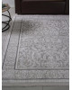 Ковер 32229A - GREY / WHITE - Прямоугольник - коллекция ANATOLIA