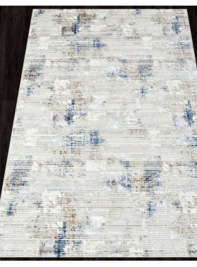 Ковер DA492 - 635 CREAM / NAVY - Прямоугольник - коллекция ANTEP 3x4 м