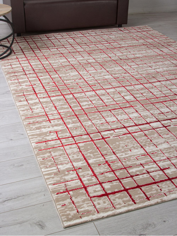 Ковер LT2392 - 710 RED - Прямоугольник - коллекция ANTEP