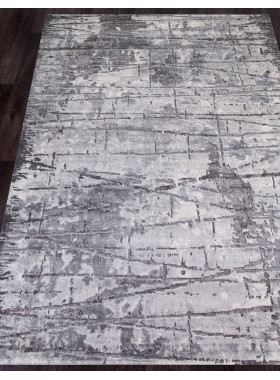 Ковер 03752A - GREY / GREY - Прямоугольник - коллекция ARMINA 3x6 м