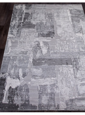 Ковер 03758A - GREY / GREY - Прямоугольник - коллекция ARMINA 3x4 м