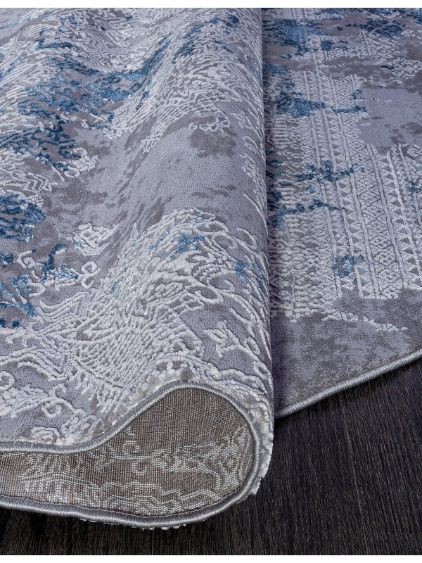 Ковер 03851A - BLUE / BLUE - Круг - коллекция ARMINA