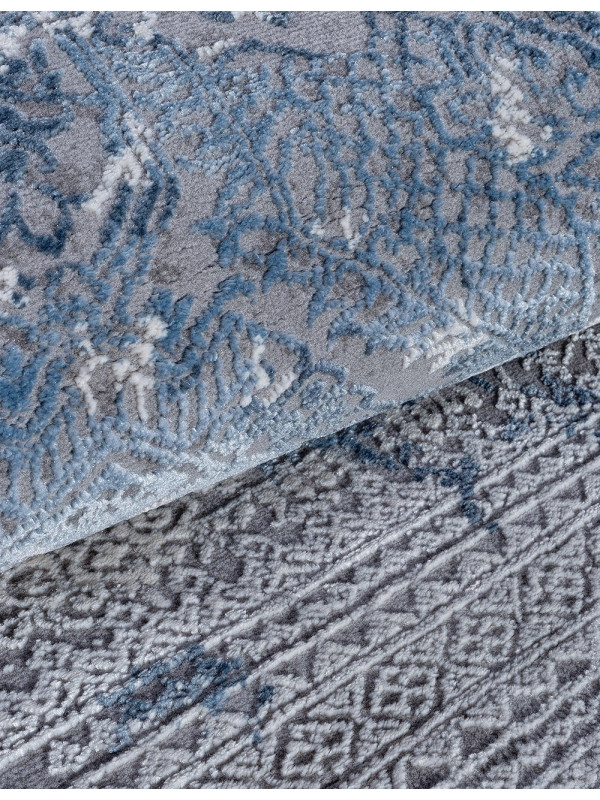 Ковер 03851A - BLUE / BLUE - Круг - коллекция ARMINA