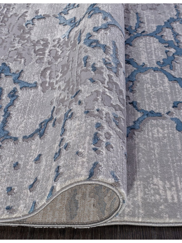 Ковер 03854A - BLUE / BLUE - Прямоугольник - коллекция ARMINA