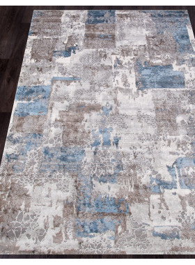 Ковер 03857A - BLUE / BLUE - Прямоугольник - коллекция ARMINA 3x4 м
