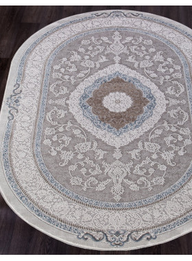 Ковер 03874A - BLUE / BLUE - Овал - коллекция ARMINA 2,4x3,4 м