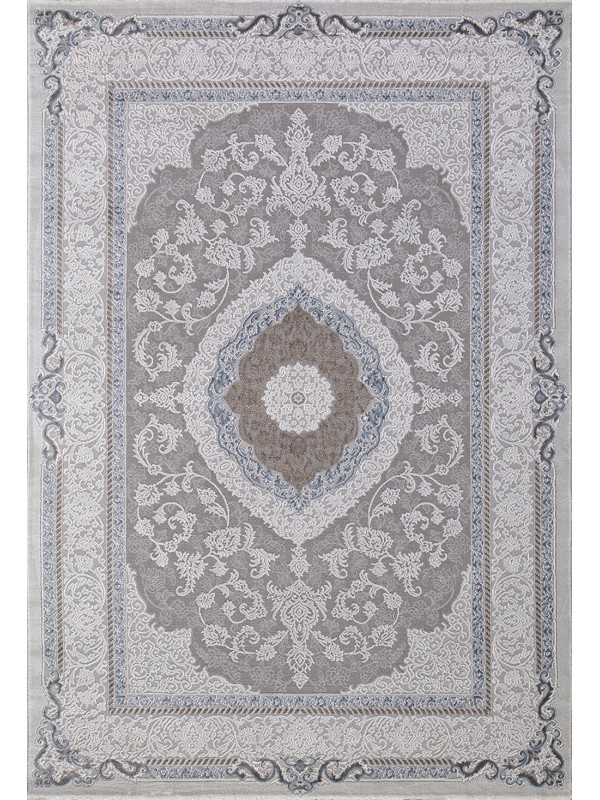 Ковер 03874A - BLUE / BLUE - Прямоугольник - коллекция ARMINA