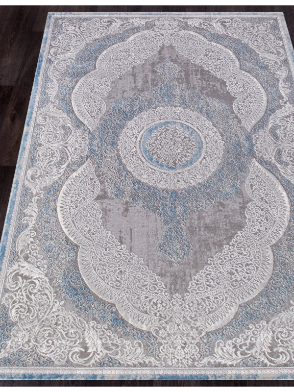 Ковер 03880A - BLUE / BLUE - Прямоугольник - коллекция ARMINA