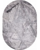 Ковер 04022G - GREY / GREY - Овал - коллекция ARMINA