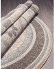 Ковер 04037C - GREY / BROWN - Овал - коллекция ARMINA