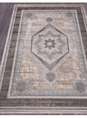 Ковер 04037C - GREY / BROWN - Прямоугольник - коллекция ARMINA 3x4 м