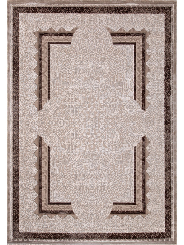 Ковер 04048B - DARK BROWN - Прямоугольник - коллекция ARMINA