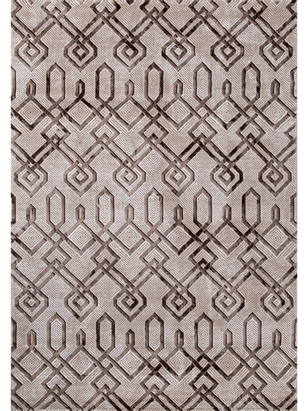 Ковер 04049B - DARK BROWN - Прямоугольник - коллекция ARMINA