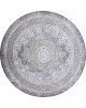 Ковер 04073C - GREY / BROWN - Круг - коллекция ARMINA
