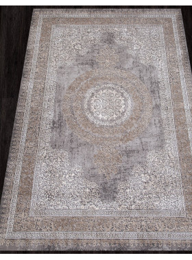 Ковер 04073C - GREY / BROWN - Прямоугольник - коллекция ARMINA 3x6 м