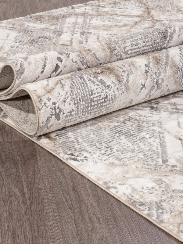 Ковер 04074C - GREY / BROWN - Прямоугольник - коллекция ARMINA
