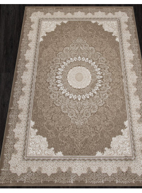 Ковер 04076A - BROWN / BROWN - Прямоугольник - коллекция ARMINA 3x5 м