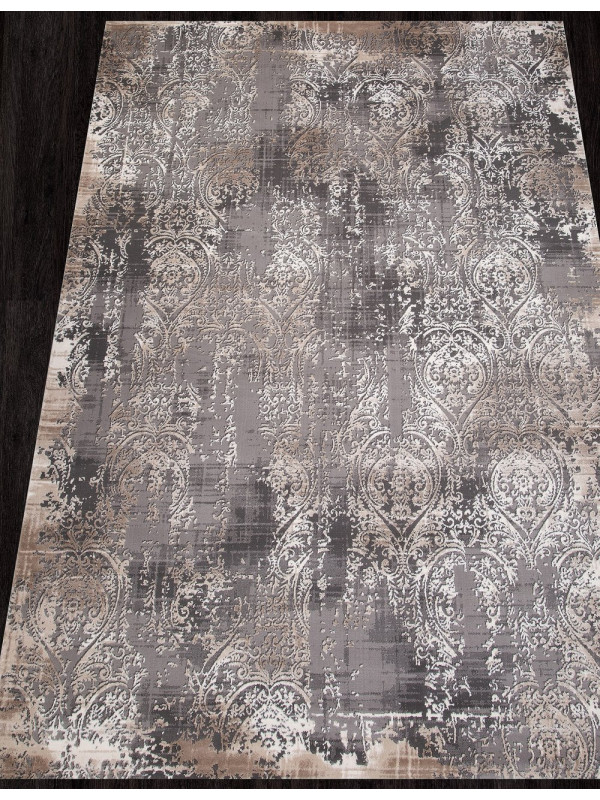 Ковер 04078C - GREY / BROWN - Прямоугольник - коллекция ARMINA