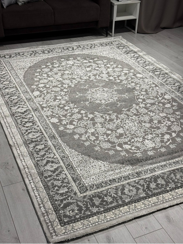 Ковер GA007G - GREY / GREY - Прямоугольник - коллекция ARMINA