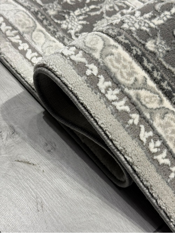 Ковер GA007G - GREY / GREY - Прямоугольник - коллекция ARMINA