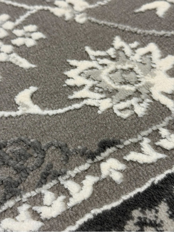 Ковер GA007G - GREY / GREY - Прямоугольник - коллекция ARMINA
