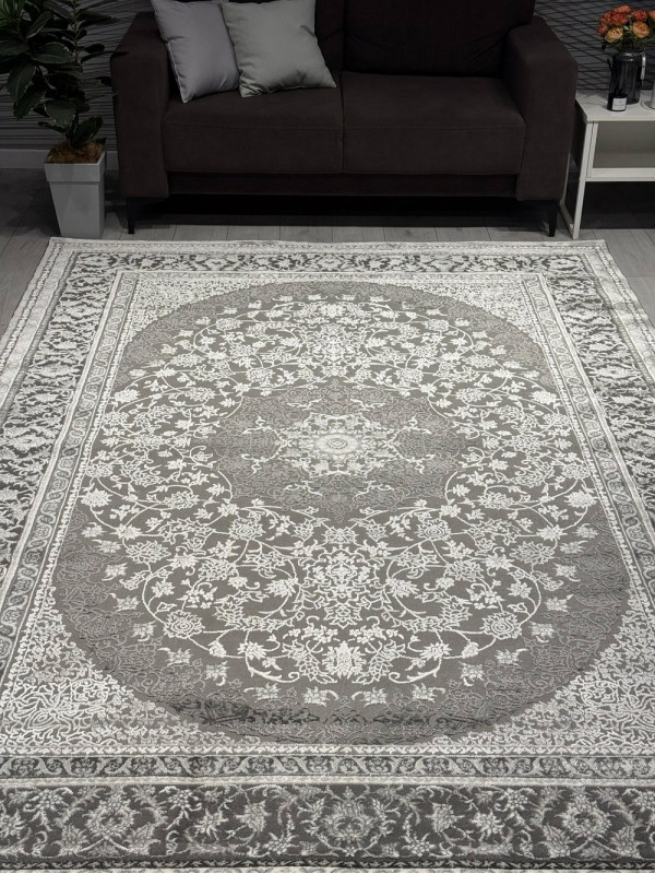 Ковер GA007G - GREY / GREY - Прямоугольник - коллекция ARMINA