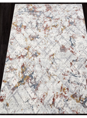 Ковер GA015N - GREY / MULTI - Прямоугольник - коллекция ARMINA 0,8x1,5 м