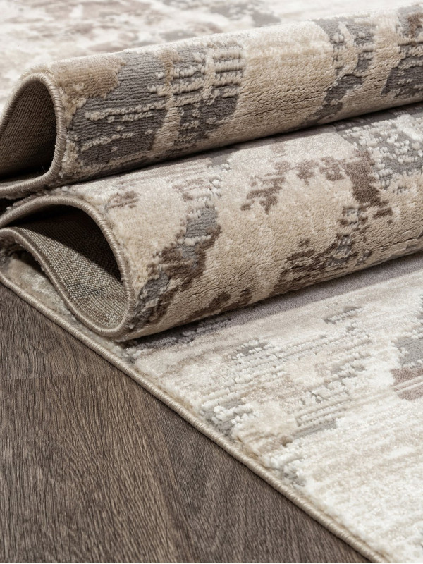 Ковер GA017C - GREY / BROWN - Прямоугольник - коллекция ARMINA